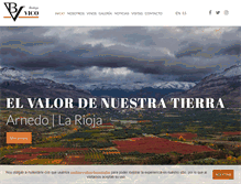 Tablet Screenshot of bodegavico.com